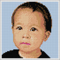 Custom Pixel Portrait from Photo (Solo): Transform Your Memories into Unique Art My Pixel Family